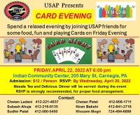 USAP FAMILY CARD EVENING