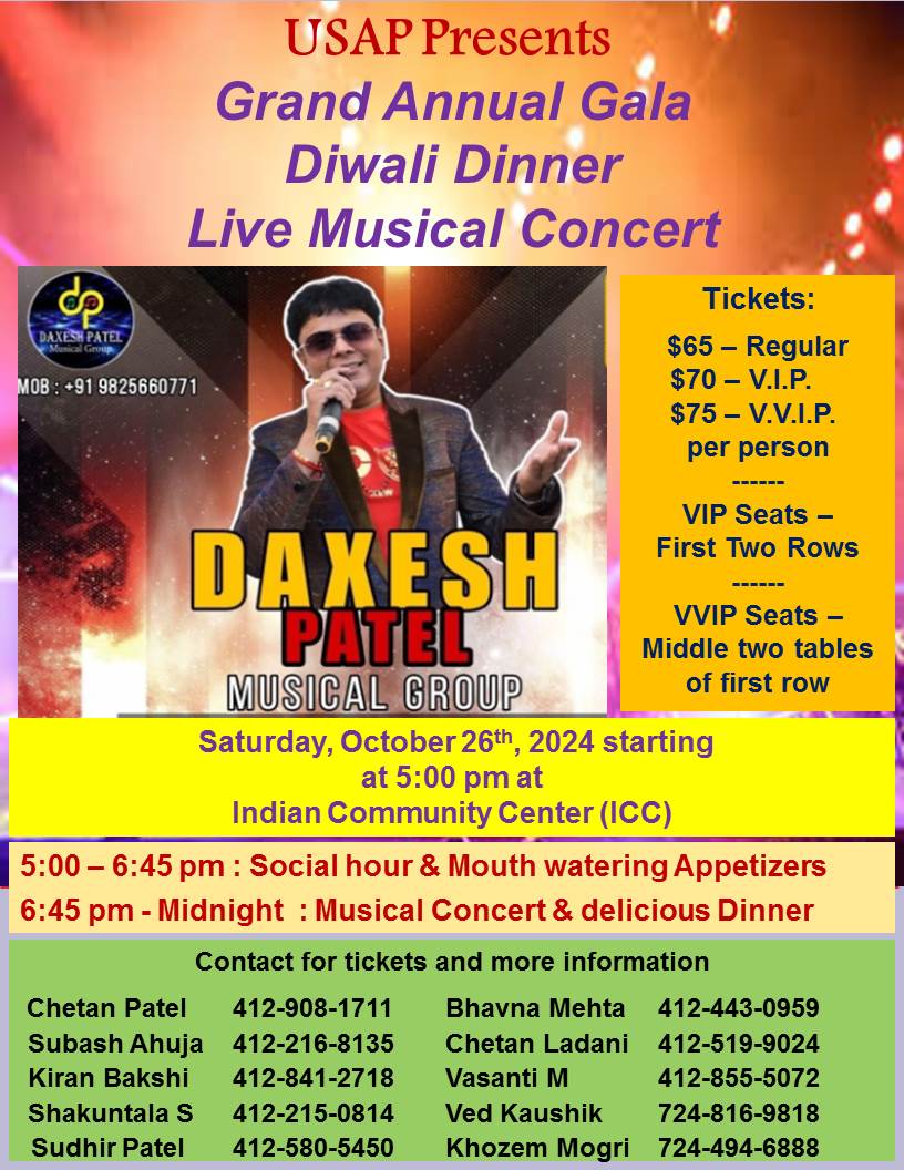 USAP GRAND GALA DIWALI DINNER