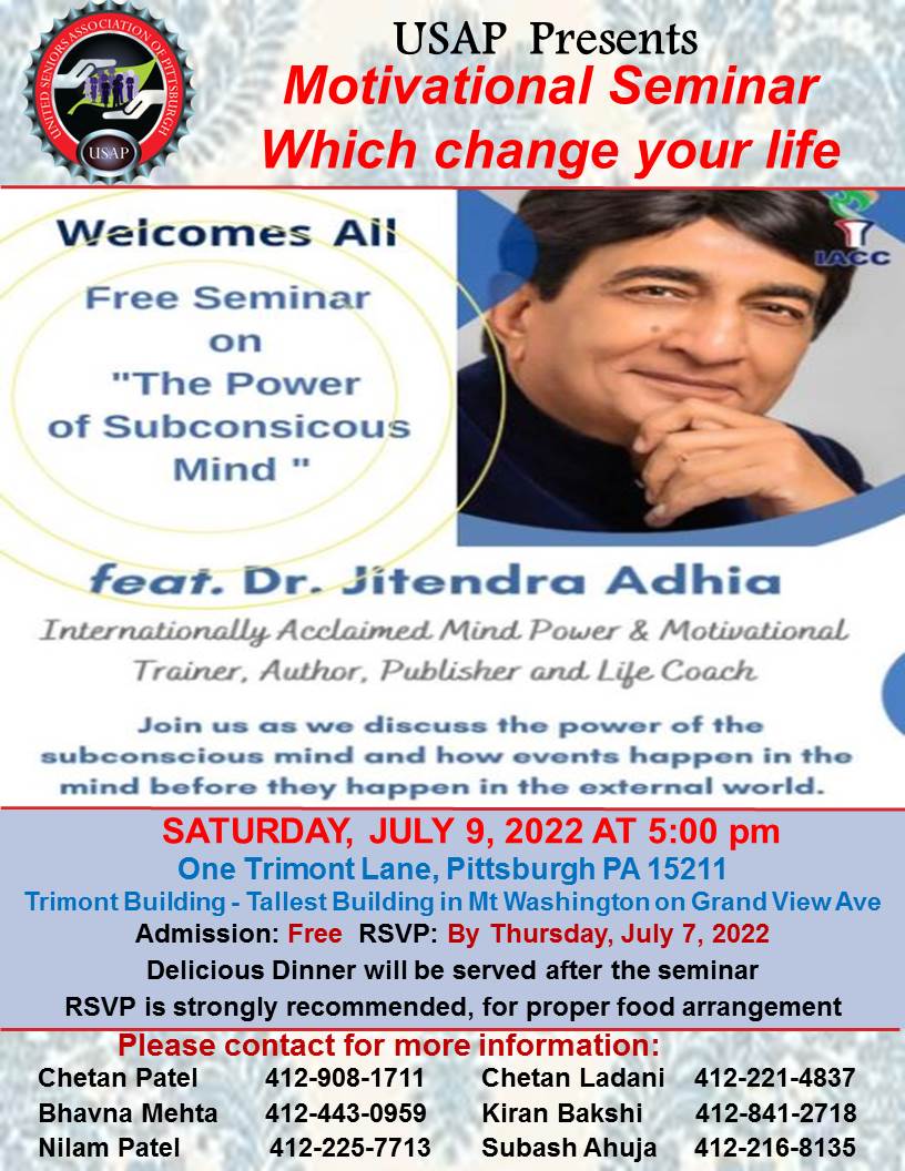 THE POWER OF SUBCONSCIOUS MIND BY Dr ADHIA