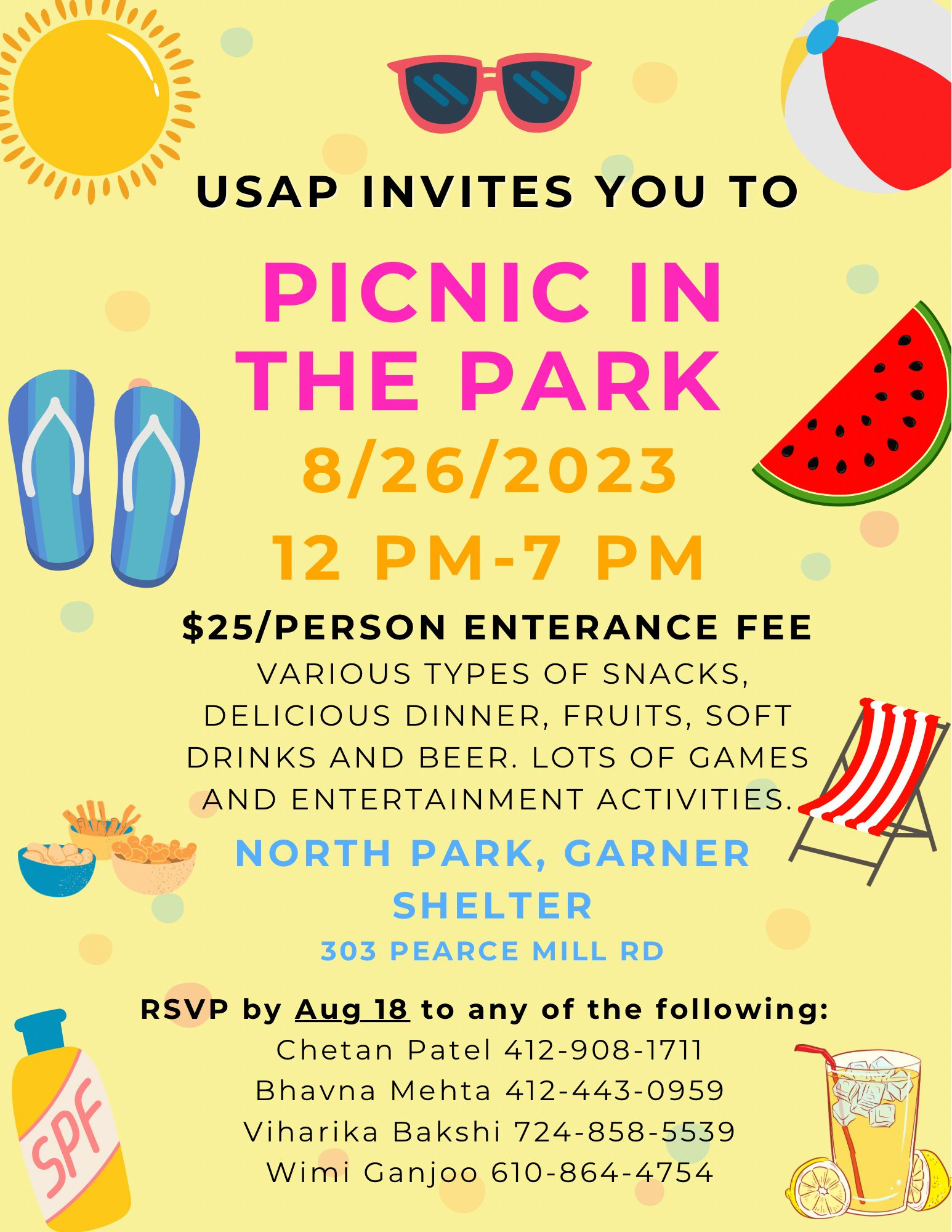 USAP FUN-FILLED PICNIC