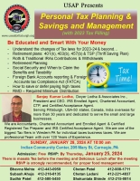 PERSONAL TAX PLANNING & SAVING AND MANAGEMENT